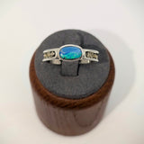 Ocean Australian Opal & Gold Nugget Ring