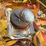 Frost & Spruce Dendritic Opal Ring