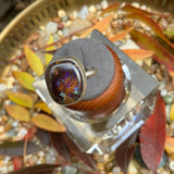 Australian Boulder Opal Ring