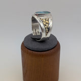 Australian Opal & Gold Nugget Ring