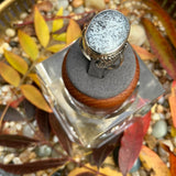 Frost & Spruce Dendritic Opal Ring