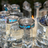 Turquoise Inlay Mountain Ring